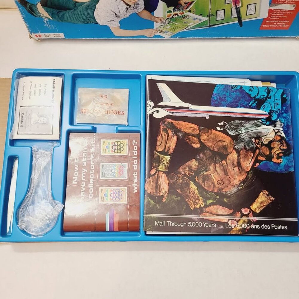 1974 Canada Post Offical Stamp Hobby Kit